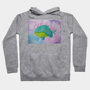 Pastel cutesy whale Hoodie